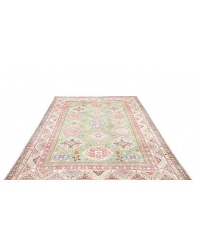 Tappeto Kazak Afghanistan beige bianco 199x280