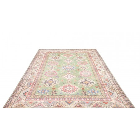 Tappeto Kazak Afghanistan beige bianco 199x280