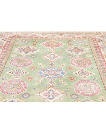 Tappeto Kazak Afghanistan beige bianco 199x280