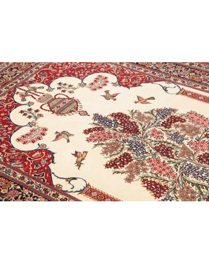 Tappeto Ilaam Persia giallo marrone 136x204