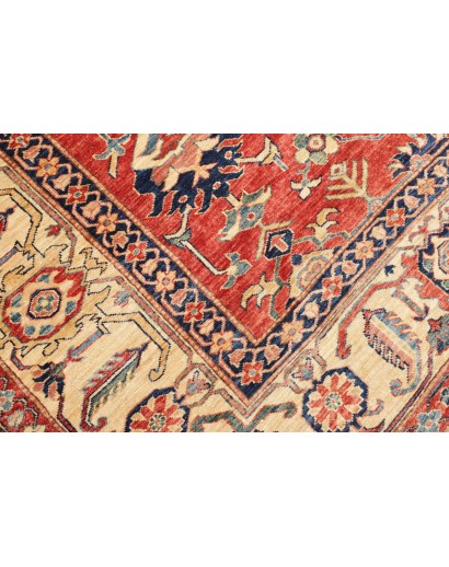 Tappeto Kazak Fine Pakistan marrone rosso 248x322