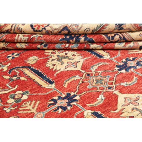 Tappeto Kazak Fine Pakistan marrone rosso 248x322