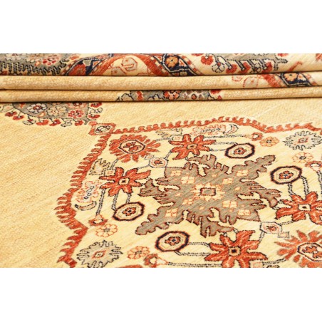 Tappeto Kazak Fine Pakistan marrone verde 273x362