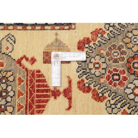 Tappeto Kazak Fine Pakistan marrone verde 273x362