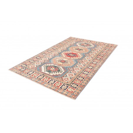 Tappeto Kazak Fine Pakistan beige azzurro 148x212