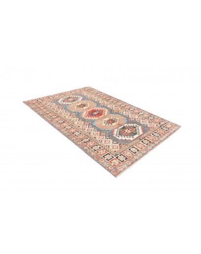 Tappeto Kazak Fine Pakistan beige azzurro 148x212