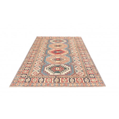 Tappeto Kazak Fine Pakistan beige azzurro 148x212