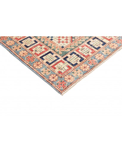Tappeto Kazak Fine Pakistan beige azzurro 148x212