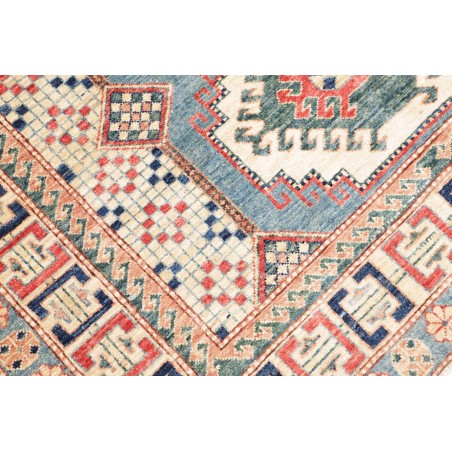 Tappeto Kazak Fine Pakistan beige azzurro 148x212