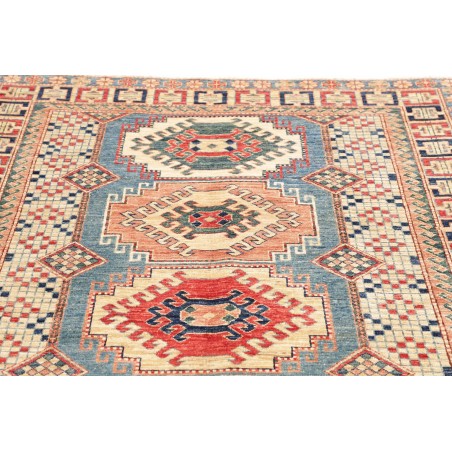Tappeto Kazak Fine Pakistan beige azzurro 148x212