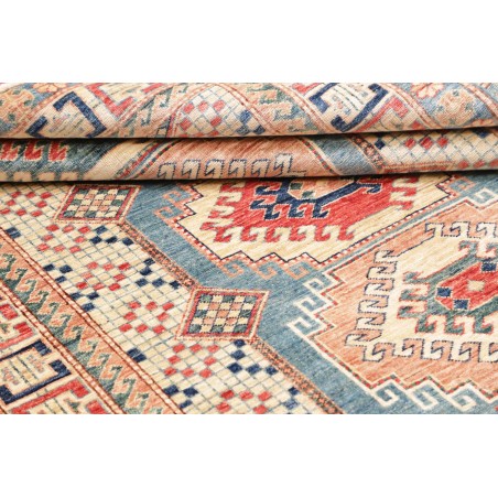 Tappeto Kazak Fine Pakistan beige azzurro 148x212