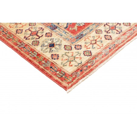 Tappeto Kazak Fine Pakistan marrone giallo 171x239