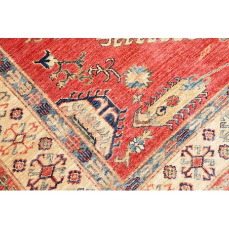 Tappeto Kazak Fine Pakistan marrone giallo 171x239