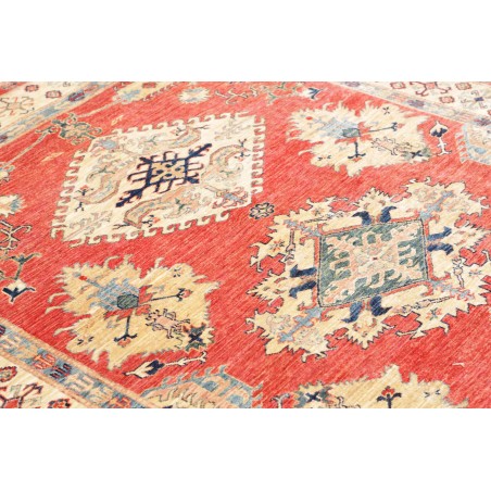Tappeto Kazak Fine Pakistan marrone giallo 171x239