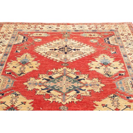Tappeto Kazak Fine Pakistan marrone giallo 171x239