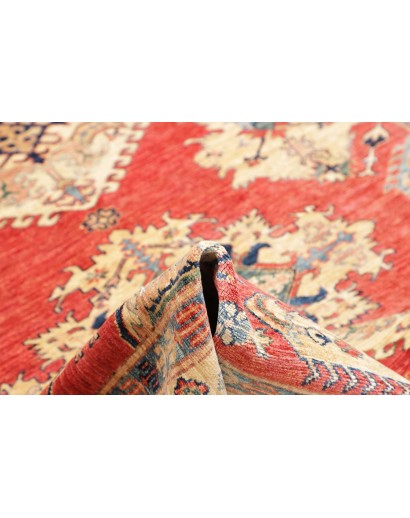 Tappeto Kazak Fine Pakistan marrone giallo 171x239