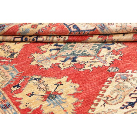 Tappeto Kazak Fine Pakistan marrone giallo 171x239