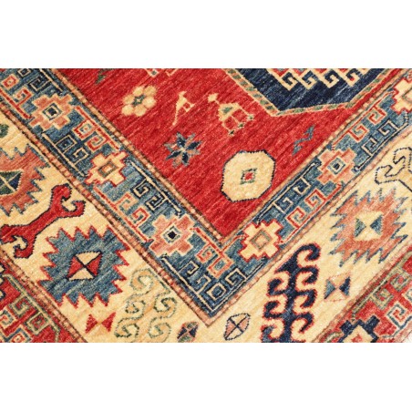Tappeto Kazak Fine Pakistan marrone grigio 148x191