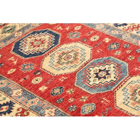 Tappeto Kazak Fine Pakistan marrone grigio 148x191