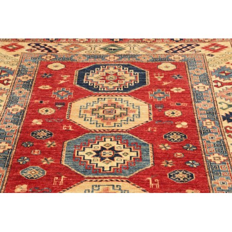 Tappeto Kazak Fine Pakistan marrone grigio 148x191