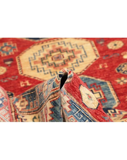 Tappeto Kazak Fine Pakistan marrone grigio 148x191