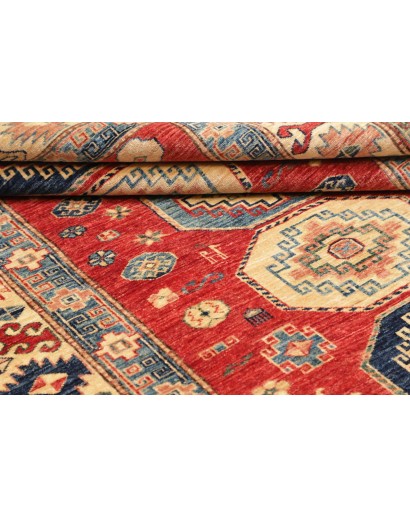 Tappeto Kazak Fine Pakistan marrone grigio 148x191