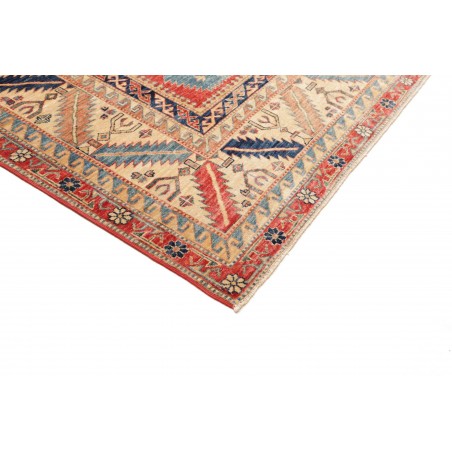 Tappeto Kazak Fine Pakistan marrone grigio 268x370