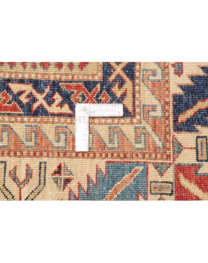 Tappeto Kazak Fine Pakistan marrone grigio 268x370
