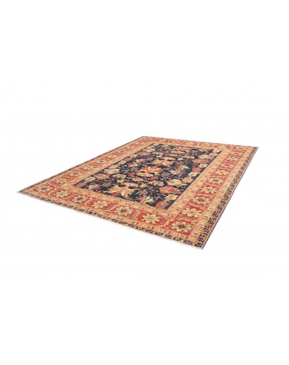 Tappeto Kazak Fine Pakistan marrone grigio 249x303
