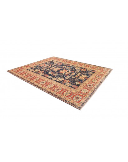 Tappeto Kazak Fine Pakistan marrone grigio 249x303