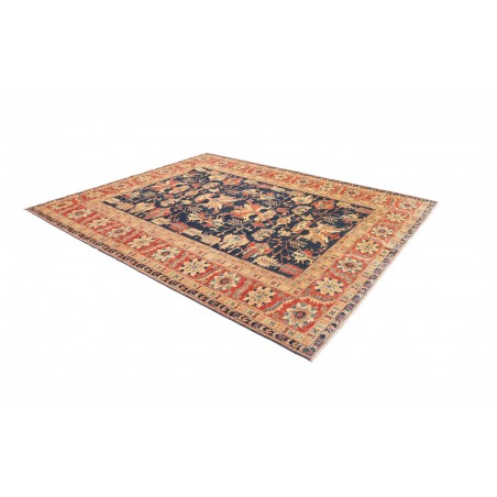 Tappeto Kazak Fine Pakistan marrone grigio 249x303