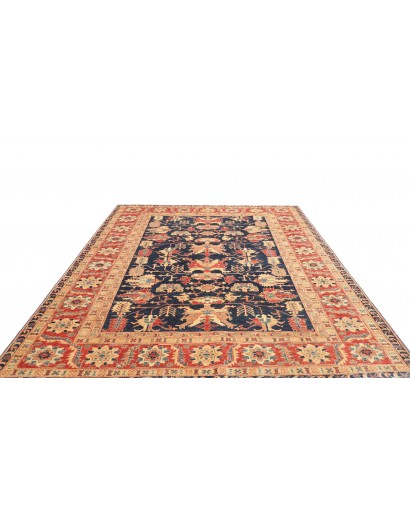 Tappeto Kazak Fine Pakistan marrone grigio 249x303