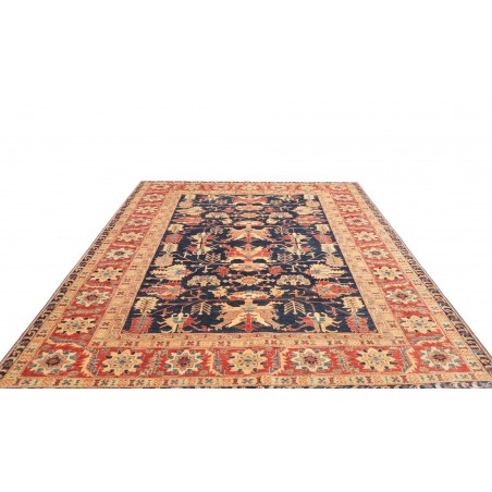 Tappeto Kazak Fine Pakistan marrone grigio 249x303