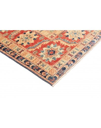 Tappeto Kazak Fine Pakistan marrone grigio 249x303