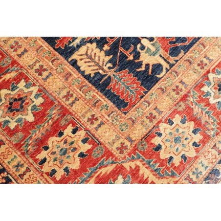 Tappeto Kazak Fine Pakistan marrone grigio 249x303