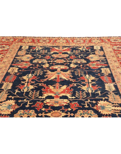 Tappeto Kazak Fine Pakistan marrone grigio 249x303