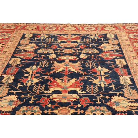 Tappeto Kazak Fine Pakistan marrone grigio 249x303