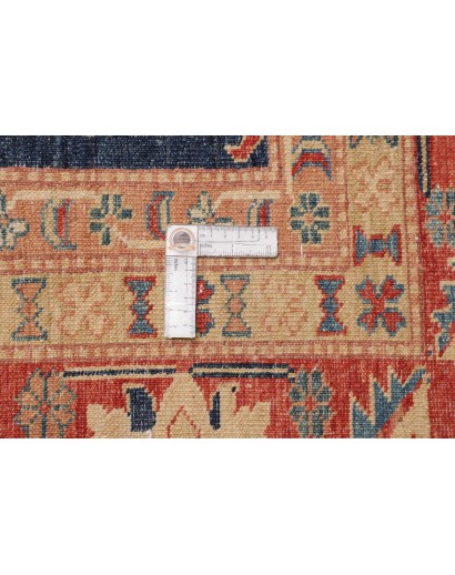 Tappeto Kazak Fine Pakistan marrone grigio 249x303