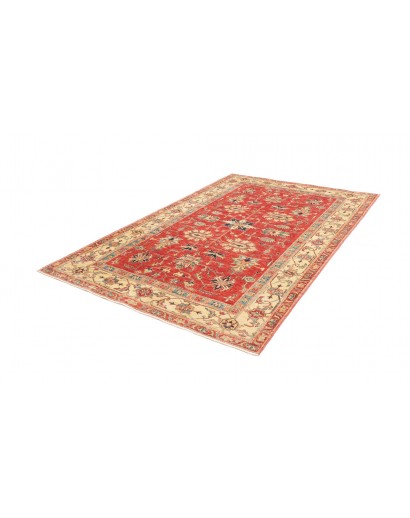 Tappeto Kazak Fine Pakistan arancione marrone 168x245