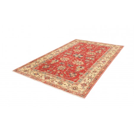 Tappeto Kazak Fine Pakistan arancione marrone 168x245