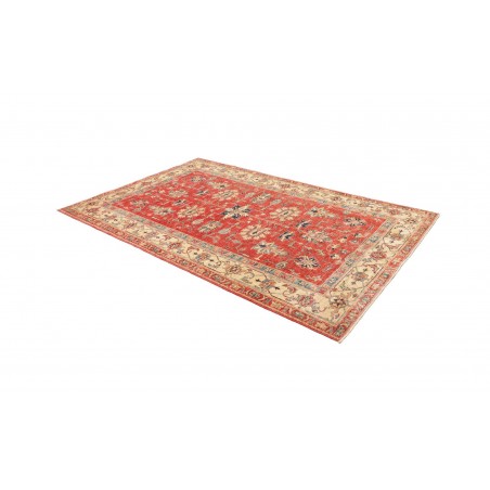 Tappeto Kazak Fine Pakistan arancione marrone 168x245