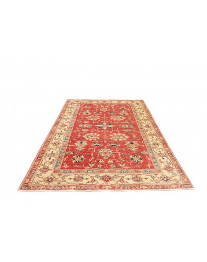 Tappeto Kazak Fine Pakistan arancione marrone 168x245