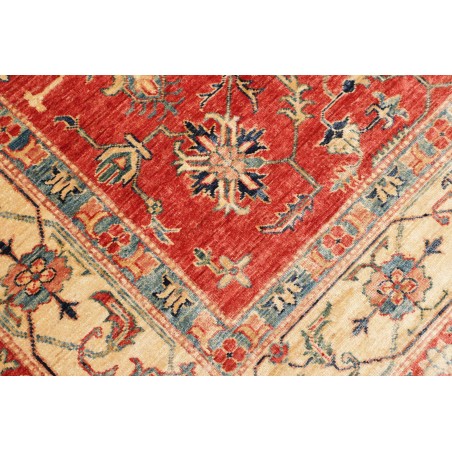 Tappeto Kazak Fine Pakistan arancione marrone 168x245
