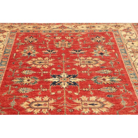Tappeto Kazak Fine Pakistan arancione marrone 168x245
