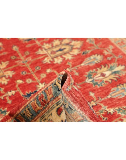 Tappeto Kazak Fine Pakistan arancione marrone 168x245