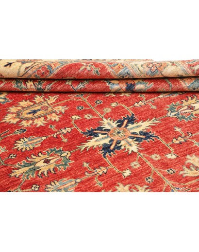 Tappeto Kazak Fine Pakistan arancione marrone 168x245