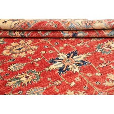 Tappeto Kazak Fine Pakistan arancione marrone 168x245
