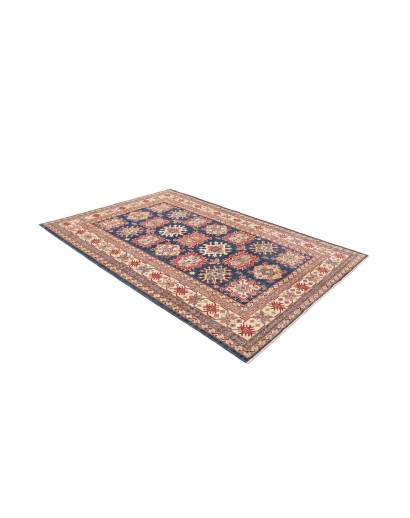 Tappeto Kazak Fine Pakistan marrone grigio 172x247
