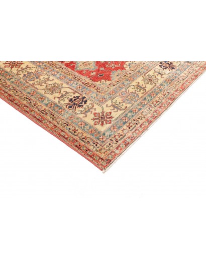 Tappeto Kazak Fine Pakistan marrone giallo 278x354