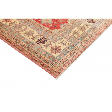 Tappeto Kazak Fine Pakistan marrone giallo 278x354